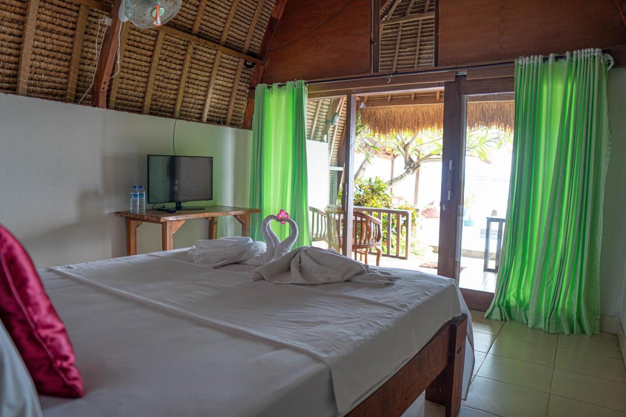 Krisna Bungalows And Restaurant Sekotong Exterior photo